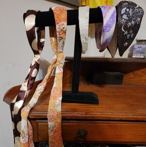 Chic Floral and Polka Dot Headband Set